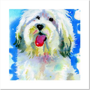 Coton de Tulear Watercolor - Dog Lovers Posters and Art